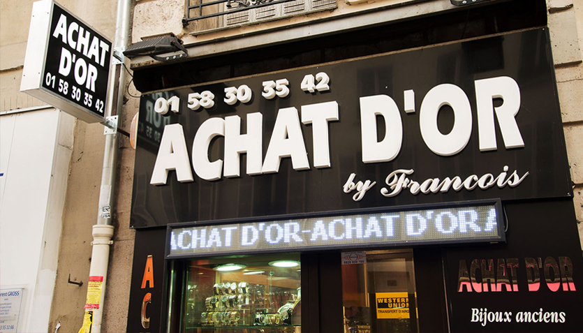 Achat d'or Paris 5 (75005)